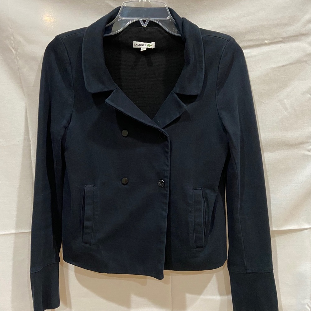 Lacoste black jacket SZ small